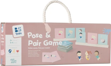 BS Toys, Gra Ruchowa Grupowa Zgadnij Pozę Naśladuj Ruch Dzieci 4+