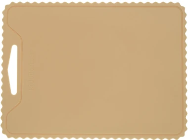 KiddiKutter, Antypoślizgowa deska do krojenia dla dzieci, silikonowa, CREAM