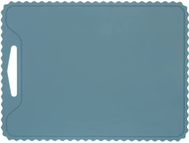 KiddiKutter, Antypoślizgowa deska do krojenia dla dzieci, silikonowa, SKY BLUE