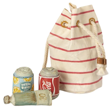 Maileg Akcesoria dla lalek - Bag w. beach essentials