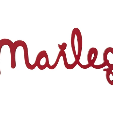 Drewniane logo-czerwone (Maileg)