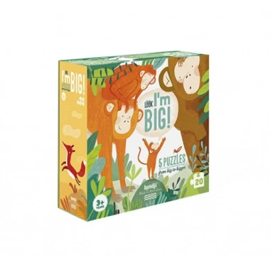 Puzzle dla dzieci, LOOK! I'M BIG - Zobacz, jestem duży!