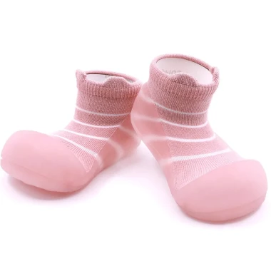 BAMBOO SEE THROUGH BEAR PINK BUTY DZIECIĘCE ATTIPAS DLA DZIEWCZYNKI
