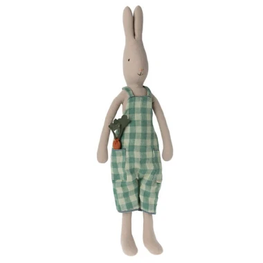 Maileg Króliczek - Rabbit size 3, Overalls