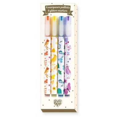 Brokatowe markery TINOU - 4 szt