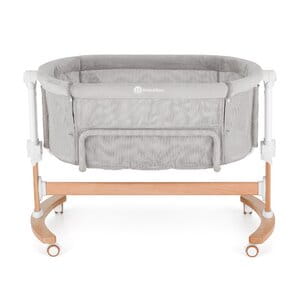 PETITE&MARS Łóżeczko dziecięce z funkcją kołyski Glory 2w1 Mocha Beige