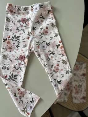 Legginsy Kwiatki